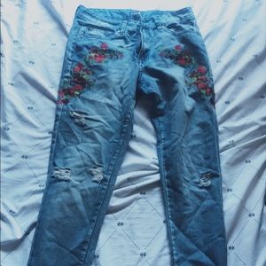 Men’s Rose Skinny Jeans